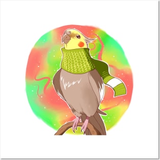 Autumn Cockatiel Posters and Art